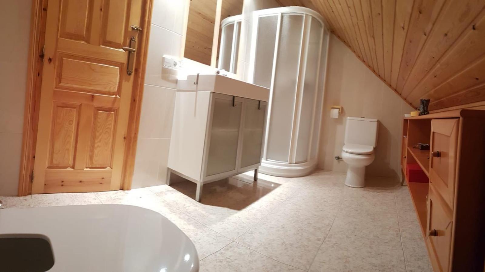 Ferienwohnung Atico-Duplex Basa La Mora Saravillo Exterior foto